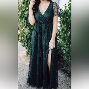 Baltic Born Marseille Embossed Maxi Dress